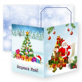CARTONNAGE NOEL VERTICAL DOUBLE ENCOCHES (9X13/10X15)