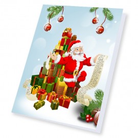 CHEMISE A RABAT NOEL VERTICALE DOUBLE ENCOCHES (18x24/20x30)
