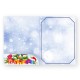 CHEMISE A RABAT NOEL VERTICALE DOUBLE ENCOCHES (18x24/20x30)