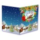 CHEMISE A RABAT NOEL VERTICALE DOUBLE ENCOCHES (18x24/20x30)