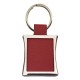 PCMSCN - PORTE CLES METAL ET CUIR NOIR
