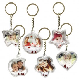 PCNAS6 - PORTE CLÉS NEIGE ASSORTIS