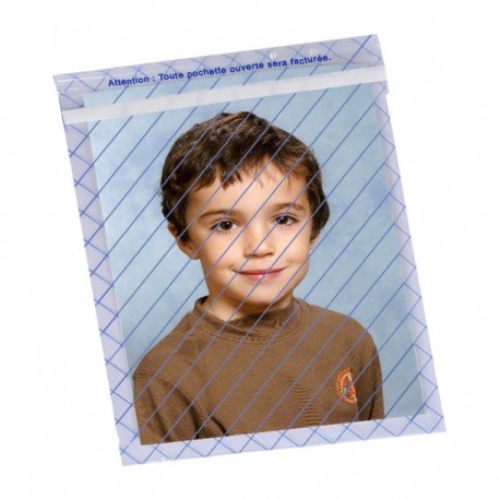 CARTON DE 500 PLASTIQUES INVIOLABLE 20X25
