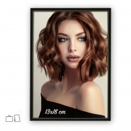 VK577B - CADRE METAL 13X18 SILVIA BLACK