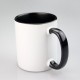 MUG BICOLORE NOIR ET BLANC