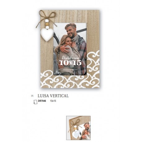 DR7946 - CADRE BOIS 10X15 LUISA VERTICAL