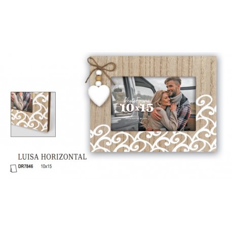 DR7846 - CADRE BOIS 10X15 LUISA HORIZONTALE
