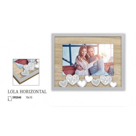DR2646 - CADRE BOIS 10X15 LOLA HORIZONTAL