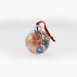 Boules de Noel Pailletées 7.5 cm