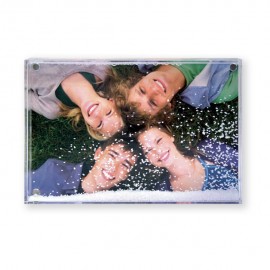 CADRE EAU 10X15 PAILLETTES