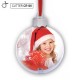 PLS205 - BOULE DE NOEL TRANSPARENTE 10 CM (New)