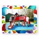 SUPPORT 18X24 triple encoches