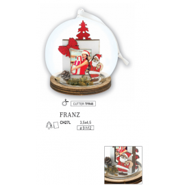 CH27L - BOULE DE NOEL FRANZ
