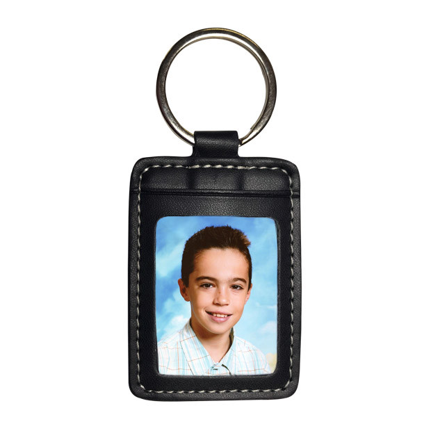 PCNFB - PORTE CLES SIMILI CUIR NOIR