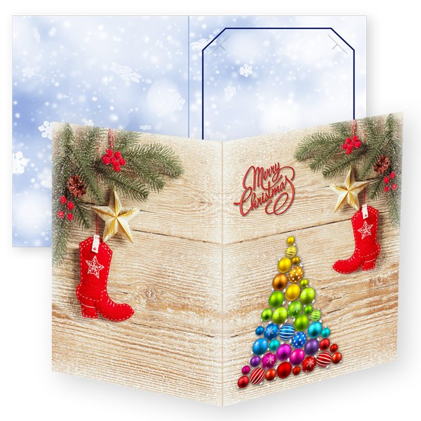10X15NV73 - CHEMISE NOEL BOTTE