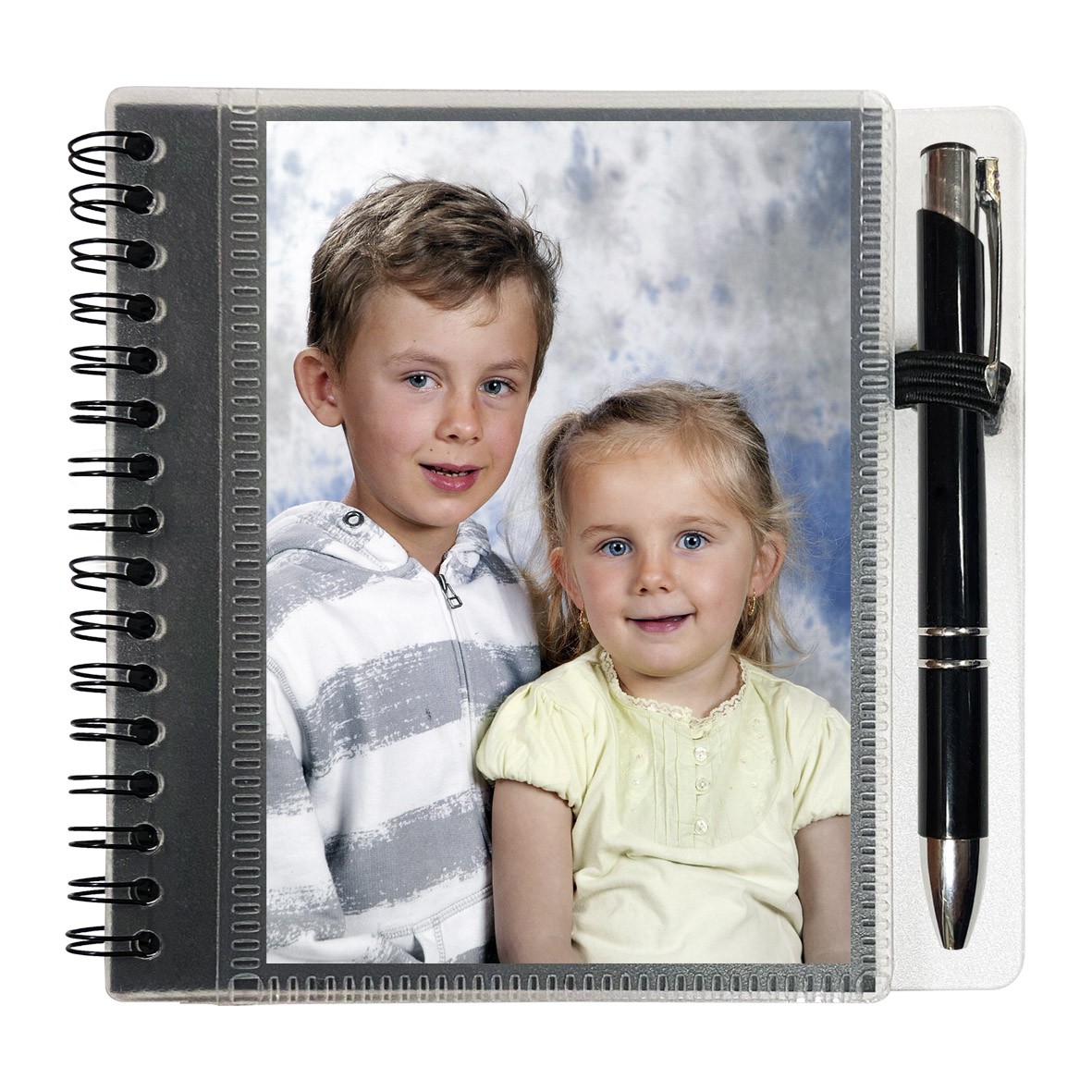 BNP150 - BLOC NOTE 10X15 COUVERTURE TRANSPARENTE