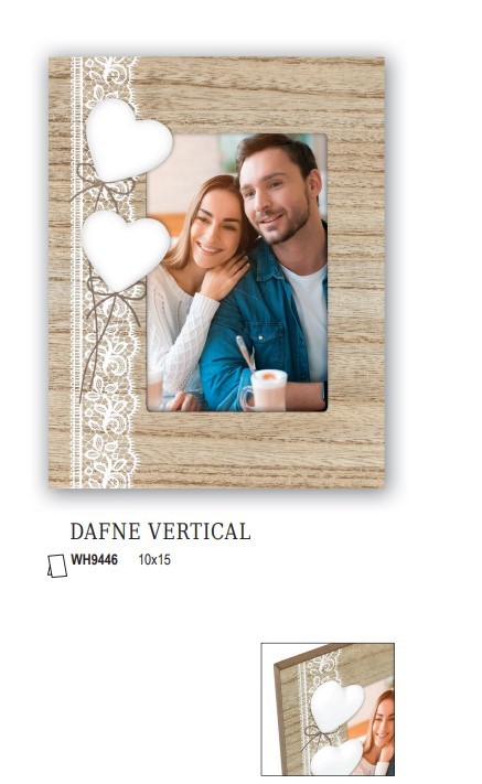 WH9446 - CADRE BOIS 10X15 DAFNE VERTICAL