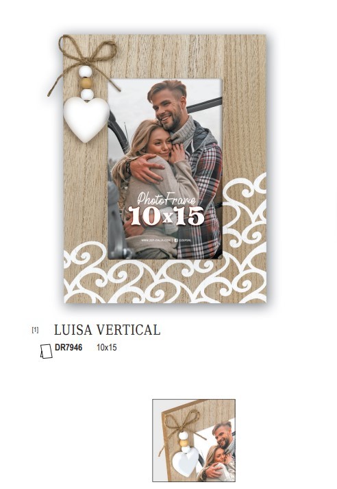 DR7946 - CADRE BOIS 10X15 LUISA VERTICAL