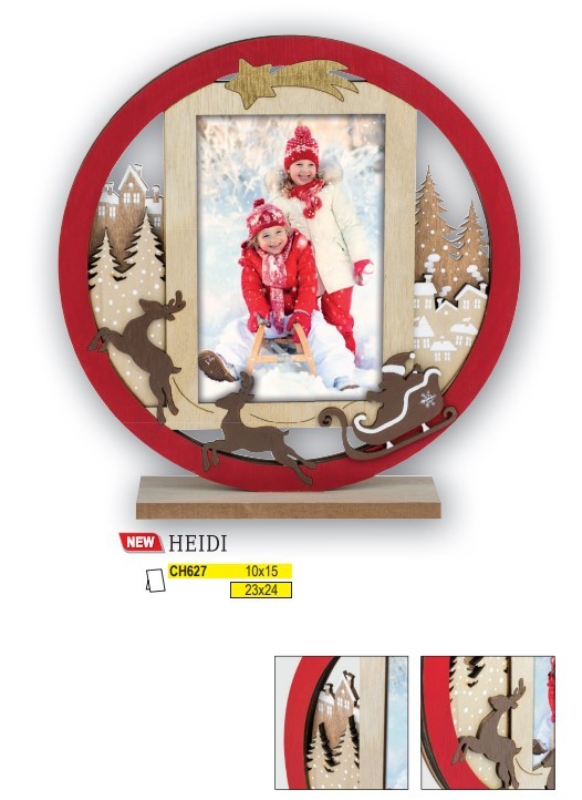 CH627 - CADRE NOEL 10X15 HEIDI (NEW)