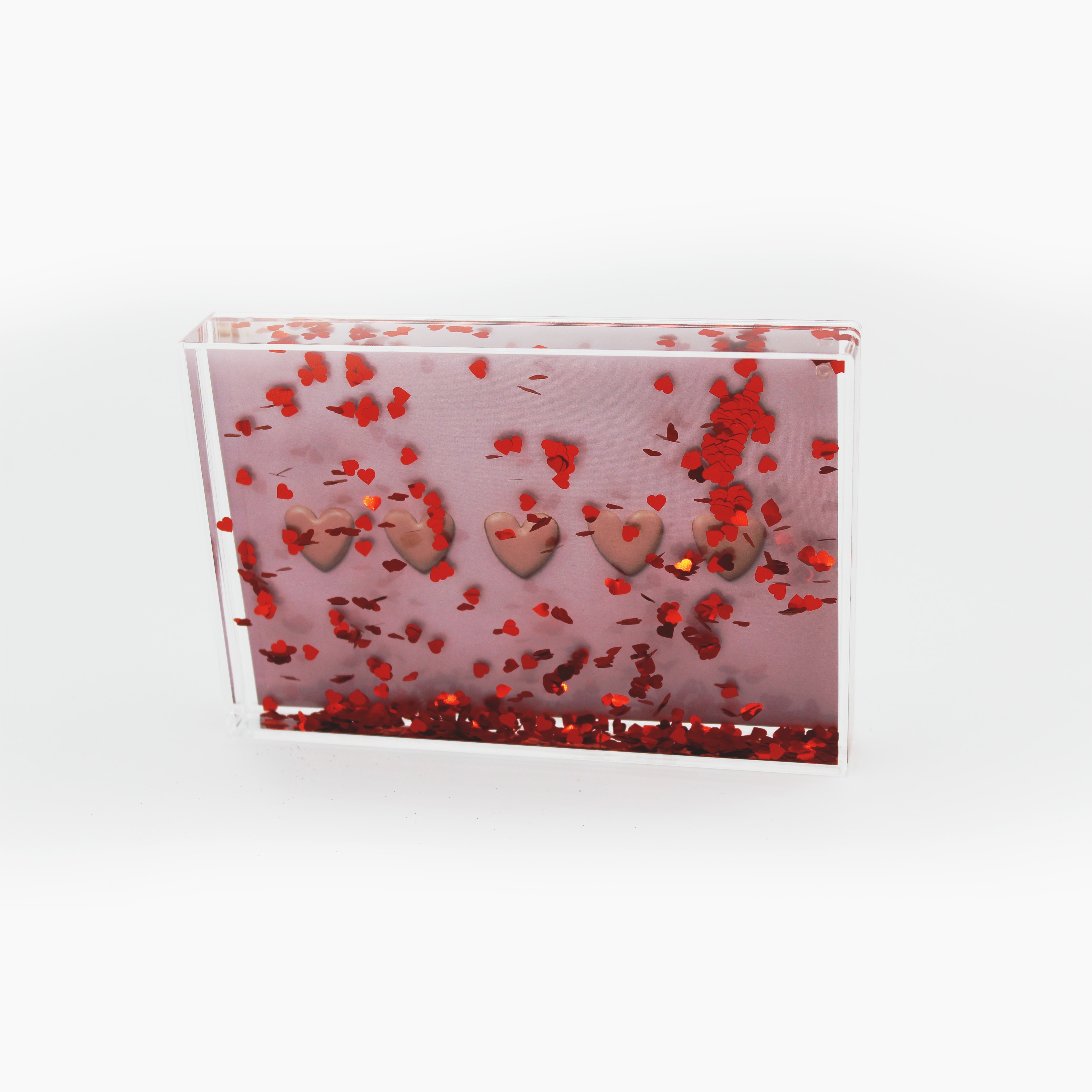 PLS225CR - CADRE PAILLETTES COEUR
