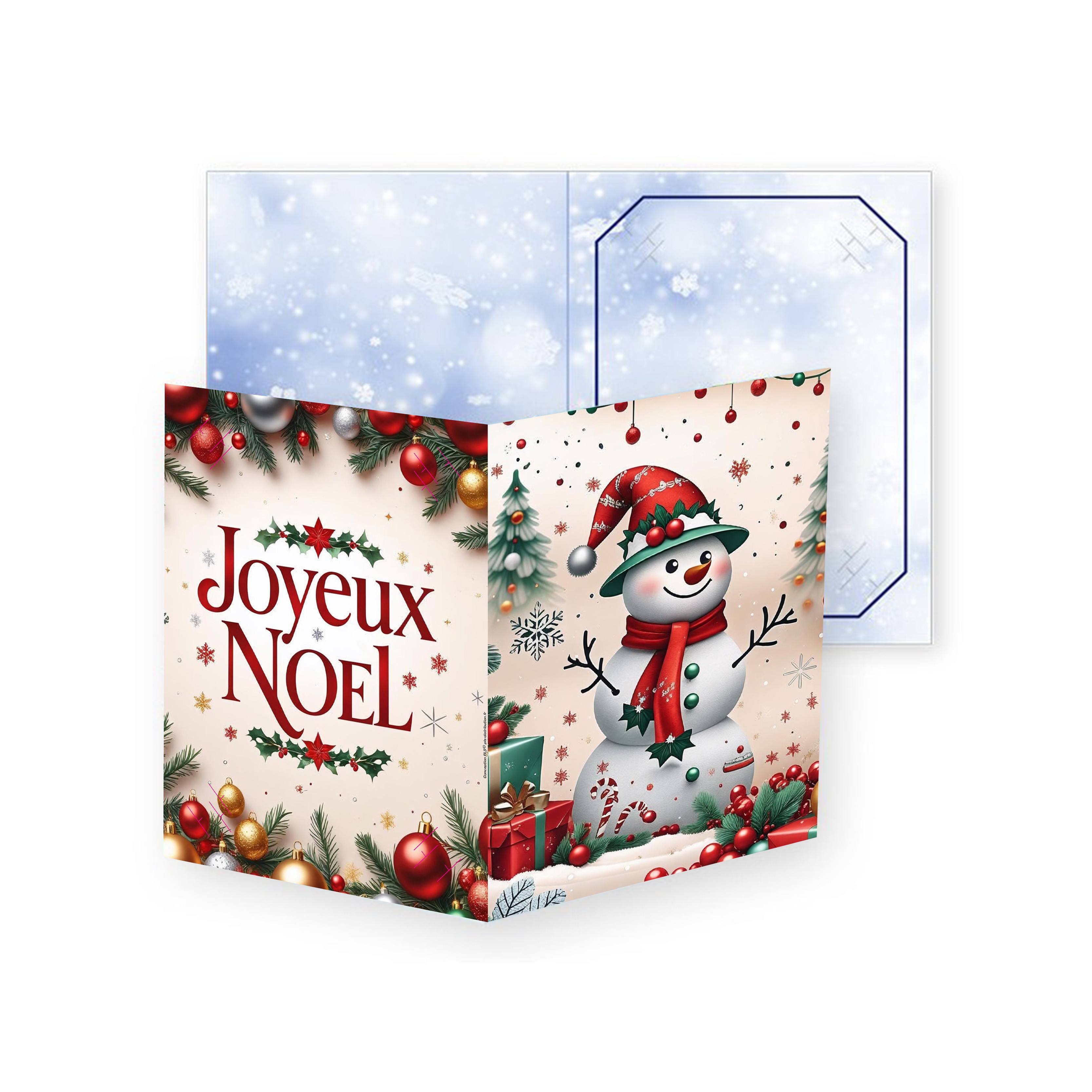 CPNV1824-01 - BONHOMME DE NEIGE (New)