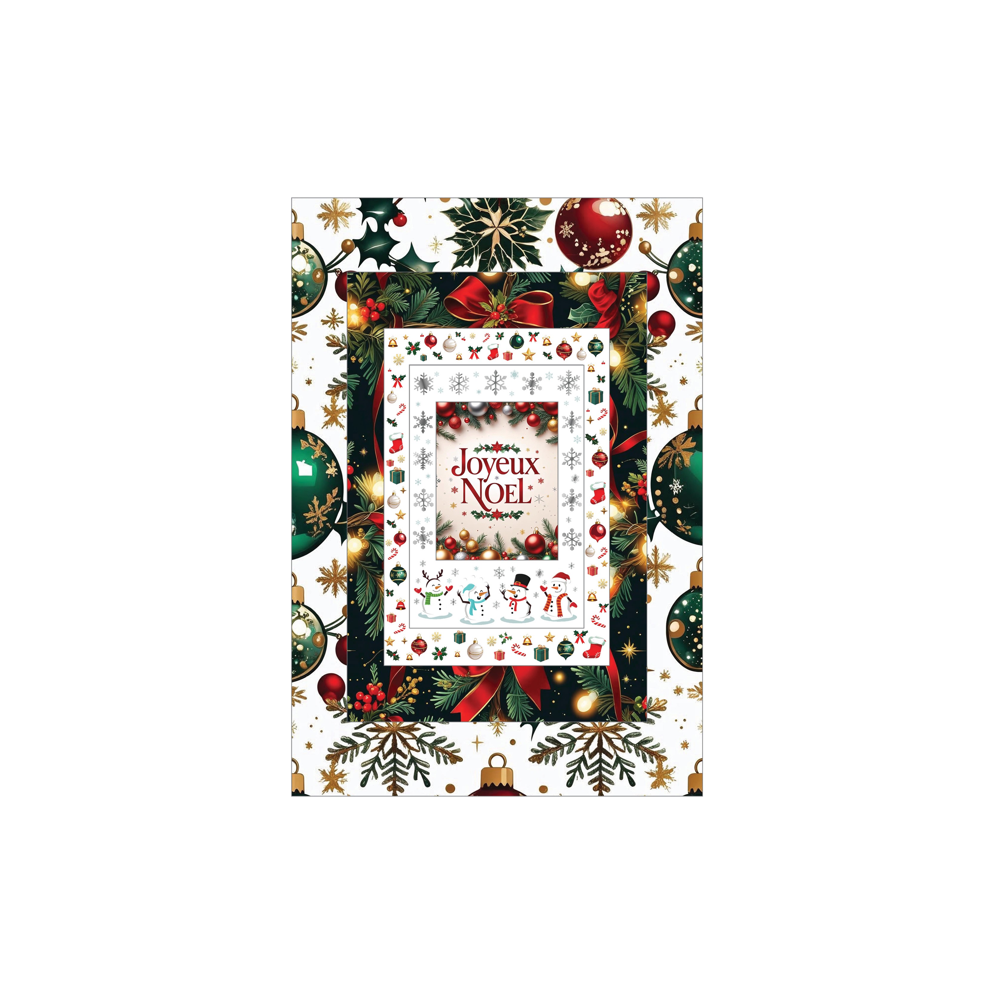 PMAD5FN - PLAQUE MAGNET NOEL