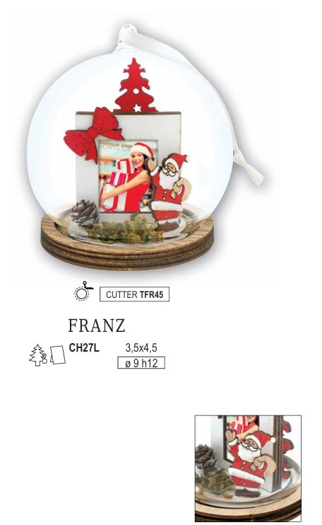 CH27BL - BOULE NOEL FRANZ
